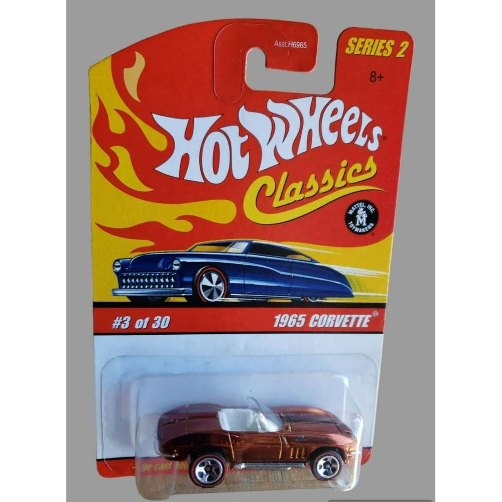 2006 Hot Wheels 1965 CORVETTE CONVERTIBLE Copper Classics Series 2 REDLINE VAR!